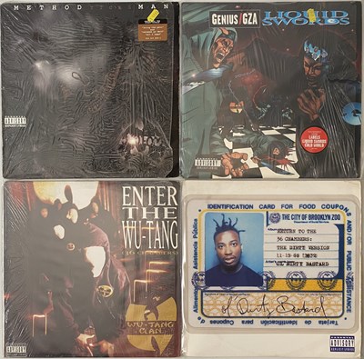 Lot 132 - ORIGINAL 90'S WU-TANG CLAN, GZA & RELATED LP'S