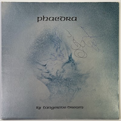 Lot 509 - TANGERINE DREAM - SIGNED COPY OF 'PHAEDRA'.