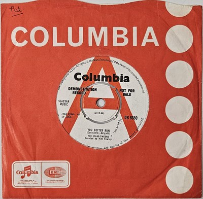 Lot 86 - THE N' BETWEENS (SLADE) - YOU BETTER RUN 7" (ORIGINAL UK PROMO - COLUMBIA DB 8080)