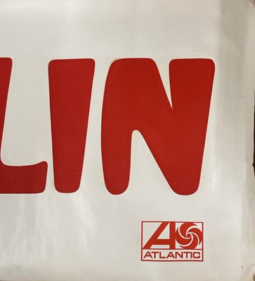 Lot 533 - LED ZEPPELIN - RARE ORIGINAL EARL'S COURT 1975 CONCERT BANNER.