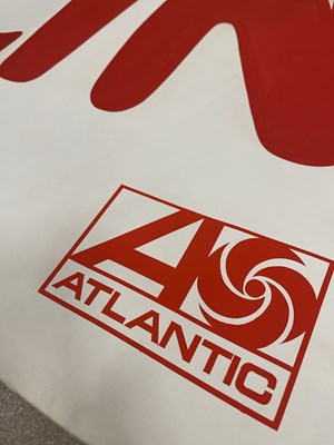 Lot 533 - LED ZEPPELIN - RARE ORIGINAL EARL'S COURT 1975 CONCERT BANNER.