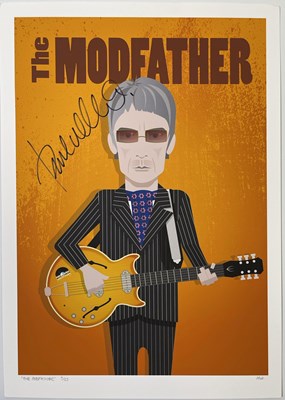 Lot 580 - THE JAM - PAUL WELLER SIGNED LIMITED EDITION PRINT.