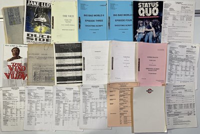 Lot 319 - FILM PRODUCTION DOCUMENTS - CALL SHEETS / SCRIPTS ETC INC MUPPETS.