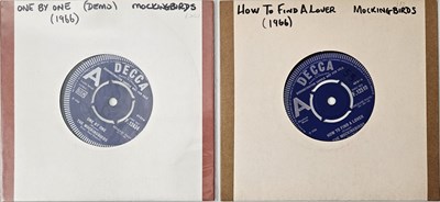 Lot 93 - THE MOCKINGBIRDS - ORIGINAL UK DECCA 7" PROMOS