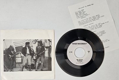 Lot 98 - THE GERMS - FORMING 7" (SECOND US PRESSING - WHAT RECORDS WHAT 01)