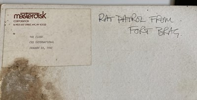 Lot 344 - THE CLASH - 'RAT PATROL FROM FORT BRAG' ACETATE LP (THE ORIGINAL COMBAT ROCK!)