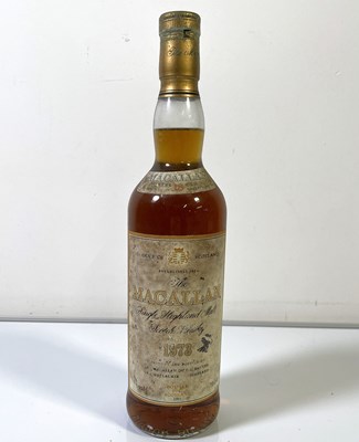 Lot 41 - THE MACALLAN - 1973 - 18 YEAR OLD SINGLE MALT.