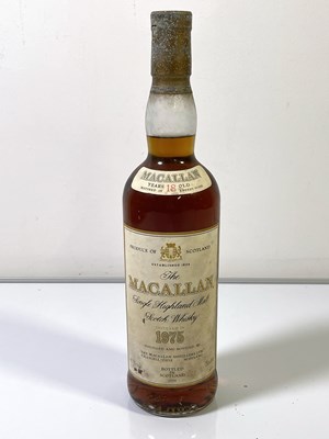 Lot 49 - THE MACALLAN - 1975 - 18 YEAR OLD SINGLE MALT.