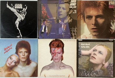 Lot 1275 - DAVID BOWIE - LPs PLUS CD BOX SET COLLECTION