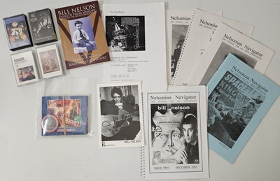 Lot 79 - BILL NELSON - CD/CASSETTE COLLECTABLES (WITH MEMORABILIA)