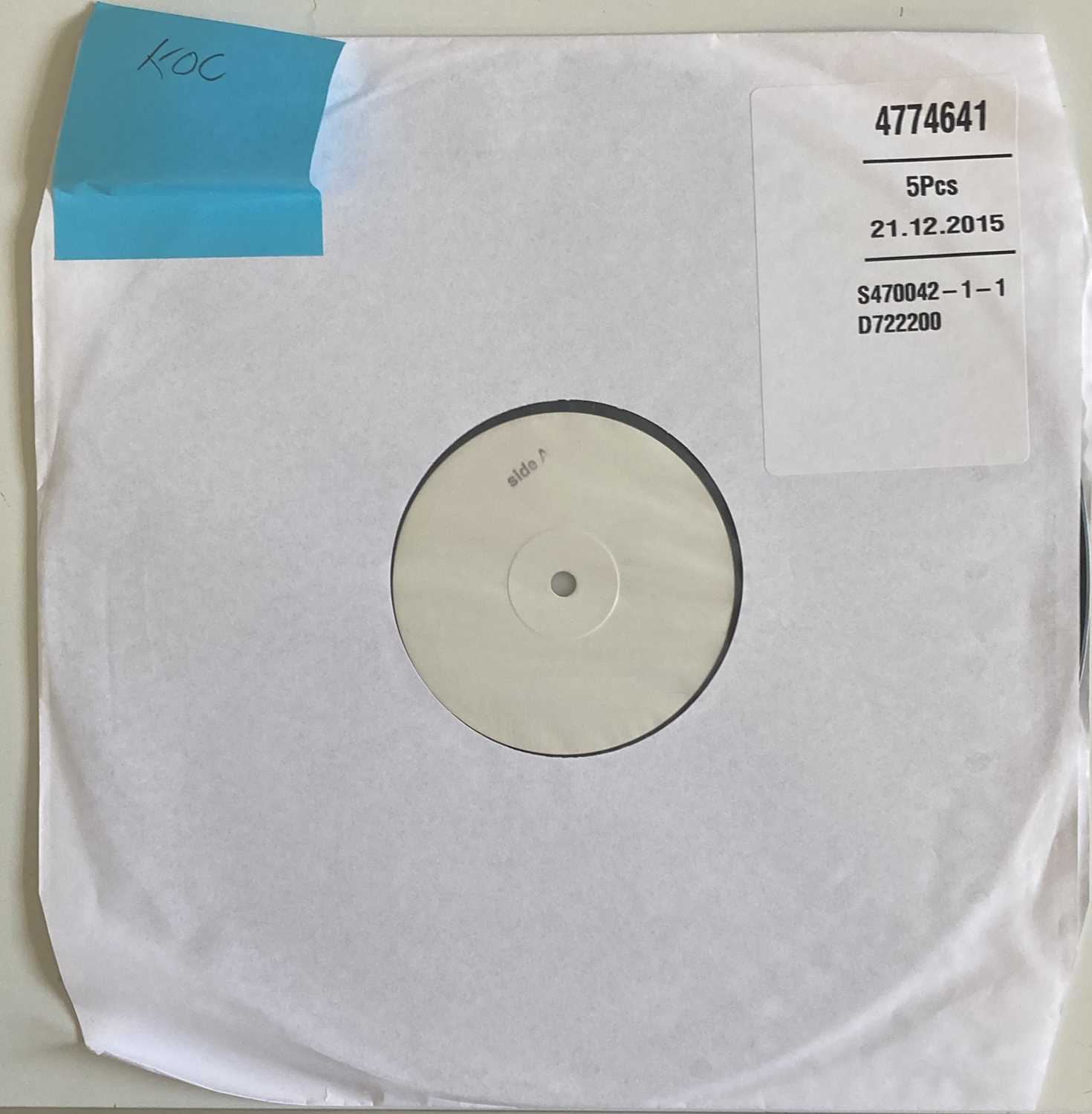 Lot 103 - KINGS OF CONVENIENCE WHITE LABEL TEST PRESS - QUIET IS THE NEW LOUD