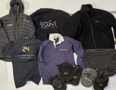 Lot 323 - CREW ISSUED TV AND FILM CLOTHING INC JAMES BOND /THE SAINT / 24 / AVENGERS.