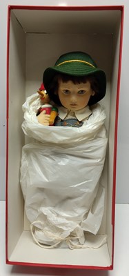 Lot 12 - R. JOHN WRIGHT MAX AND HIS PINOCCHIO LIMITED EDITION FELT DOLL