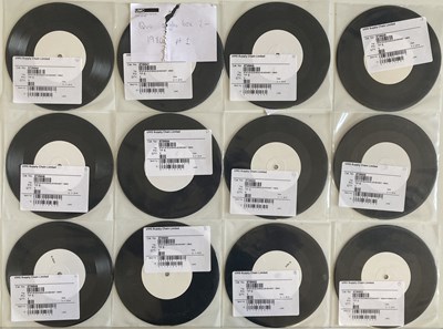Lot 105 - STATUS QUO 1980S SINGLES COLLECTION PART ONE - WHITE LABEL TEST PRESSINGS.