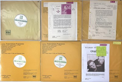 Lot 205 - 70s / 80s - BBC TRANSCRIPTION DISCS - LP PACK