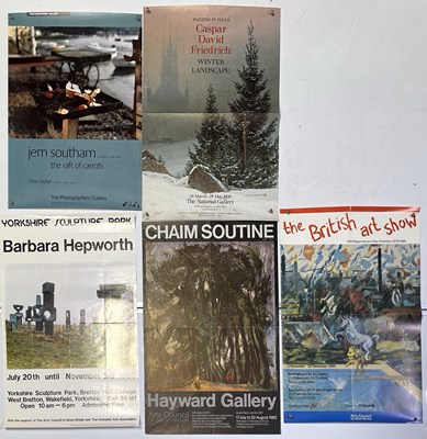 Lot 157 - EXHIBITION POSTERS AND PRINTS.