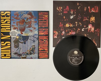 Lot 207 - GUNS N ROSES - APPETITE FOR DESTRUCTION LP (EU ORIGINAL - 924 148-1)