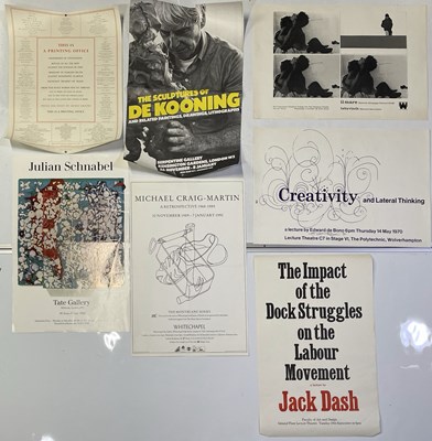 Lot 162 - EXHIBITION POSTERS / PRINTS.