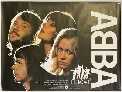 Lot 262 - ABBA: THE MOVIE (1977) - ORIGINAL UK QUAD POSTER.