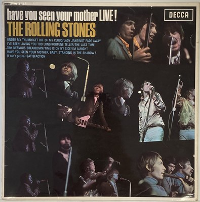 Lot 308 - THE ROLLING STONES - HAVE YOU SEEN YOUR MOTHER LIVE! LP (ORIGINAL UK/EU EXPORT STEREO COPY - SKL 4838)