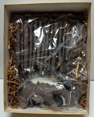 Lot 28 - R. JOHN WRIGHT WINTERTIME EEYORE ARTIST'S PRESS LIMITED EDITION FELT DOLL