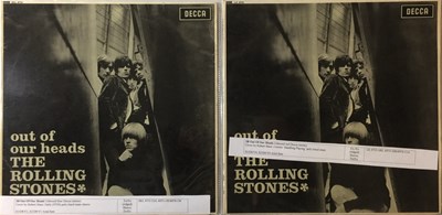 Lot 309 - THE ROLLING STONES - OUT OF OUR HEADS LPs (ORIGINAL UK MONO AND STEREO COPIES)