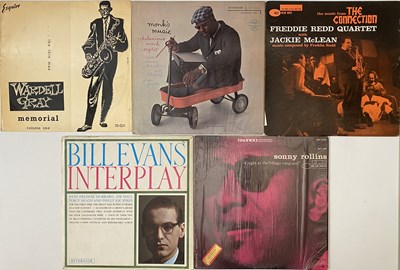 Lot 155 - ORIGINAL JAZZ COLLECTABLE LP'S - BLUE NOTE, RIVERSIDE, ESQUIRE