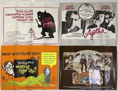 Lot 272 - UK QUAD POSTER COLLECTION INC PINK PANTHER/WHAT'S UP TIGER LILY.