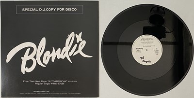 Lot 231 - BLONDIE - THE TIDE IS HIGH 12" (PROMO - PRP-8166)