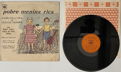 Lot 167 - CARLOS LYRA E DULCE NUNES - 'POBRE MENINA RICA' 1964 BOSSA NOVA JAZZ