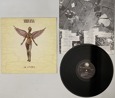 Lot 120 - NIRVANA - IN UTERO LP (ORIGINAL EU COPY - GEFFEN GEF 24536)