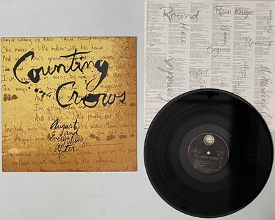 Lot 121 - COUNTING CROWS - AUGUST AND EVERYTHING AFTER LP (ORIGINAL EU COPY - GEFFEN GEF 24528)