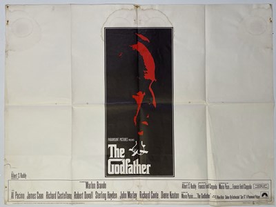Lot 275 - THE GODFATHER (1972) - ORIGINAL UK QUAD POSTER.
