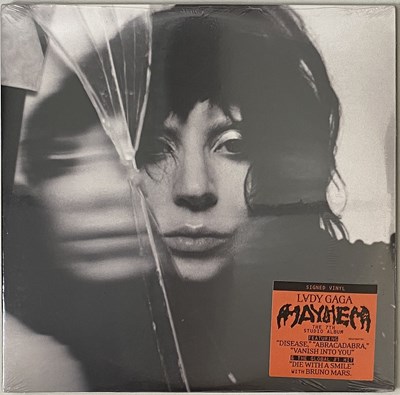 Lot 237 - LADY GAGA - MAYHEM LP (602475937791 - SIGNED/SEALED)