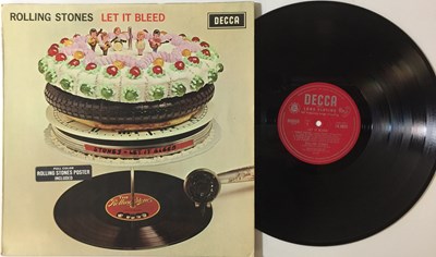 Lot 315 - THE ROLLING STONES - LET IT BLEED LP (COMPLETE ORIGINAL UK MONO COPY - LK 5025)