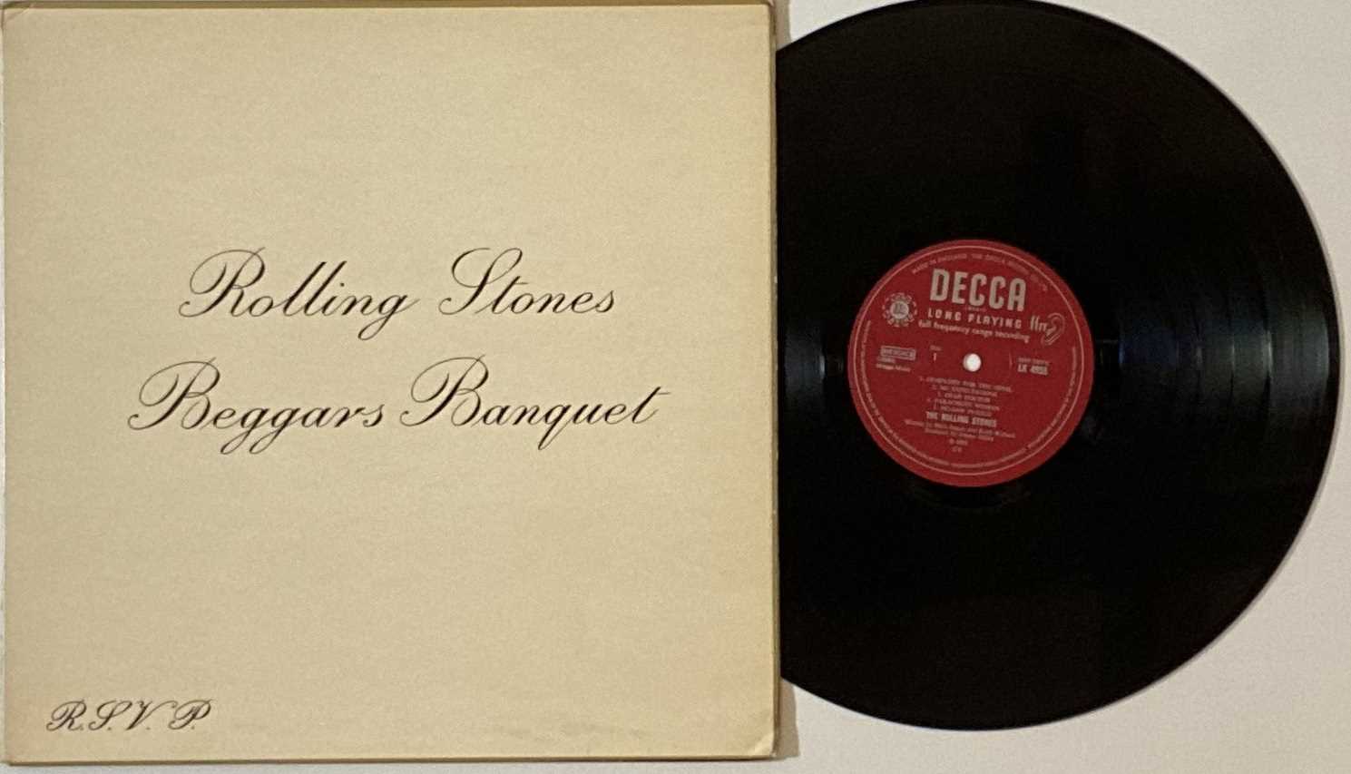 Lot 318 THE ROLLING STONES BEGGARS BANQUET LP Lot 318 THE ROLLING STONES BEGGARS BANQUET LP