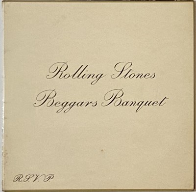 Lot 319 - THE ROLLING STONES - BEGGARS BANQUET LP (ORIGINAL UK STEREO PRESSING - SKL 4955).