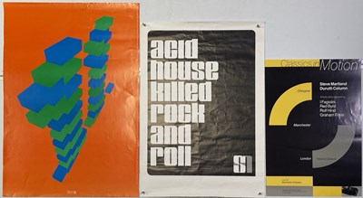 Lot 439 - THE HACIENDA - 11TH BIRTHDAY POSTER.