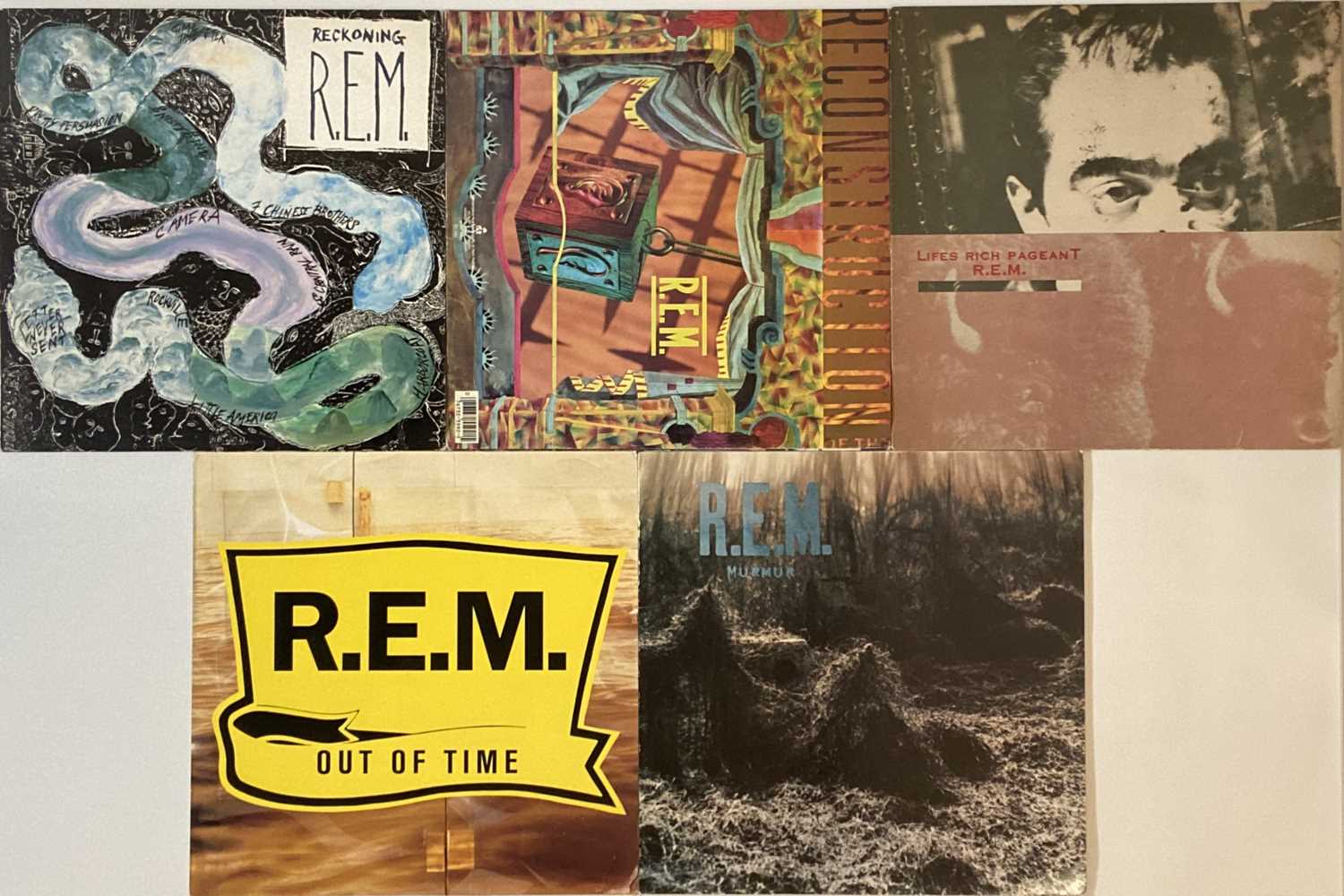 Lot 178 - R.E.M. - LPs