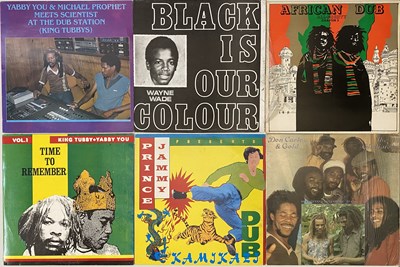 Lot 181 - 70'S & 80'S DEEP DUB-ROOTS LP PACK - GIBBS, DON CARLOS, YABBY YOU, KING TUBBY ETC.