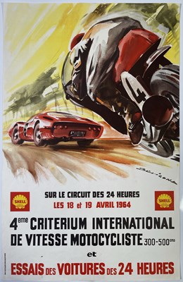 Lot 175 - MOTORSPORT - 1964 '24HR CRITERIUM' LE MANS.