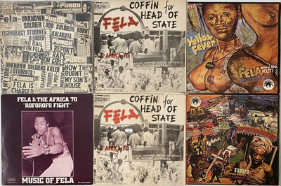 Lot 183 - FELA KUTI, PAT THOMAS & MORE - NIGERIAN/USA/UK ORIGINAL LPS AND COMPILATIONS
