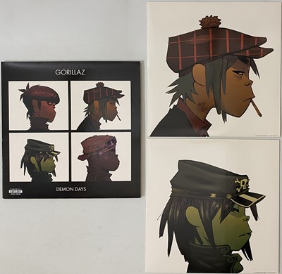 Lot 259 - GORILLAZ - DEMON DAYS LP (UK ORIGINAL - 0724387383814)