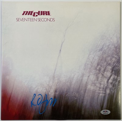 Lot 566 - THE CURE - ROBERT SMITH SIGNED COPY OF 'SEVENTEEN SECONDS'.