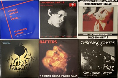 Lot 288 - THROBBING GRISTLE - LP PACK