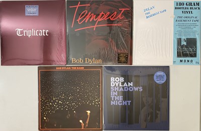 Lot 302 - BOB DYLAN NEW & OLD PACK- BOXSET, BASEMENT BOOTLEG, MODERN MATERIAL