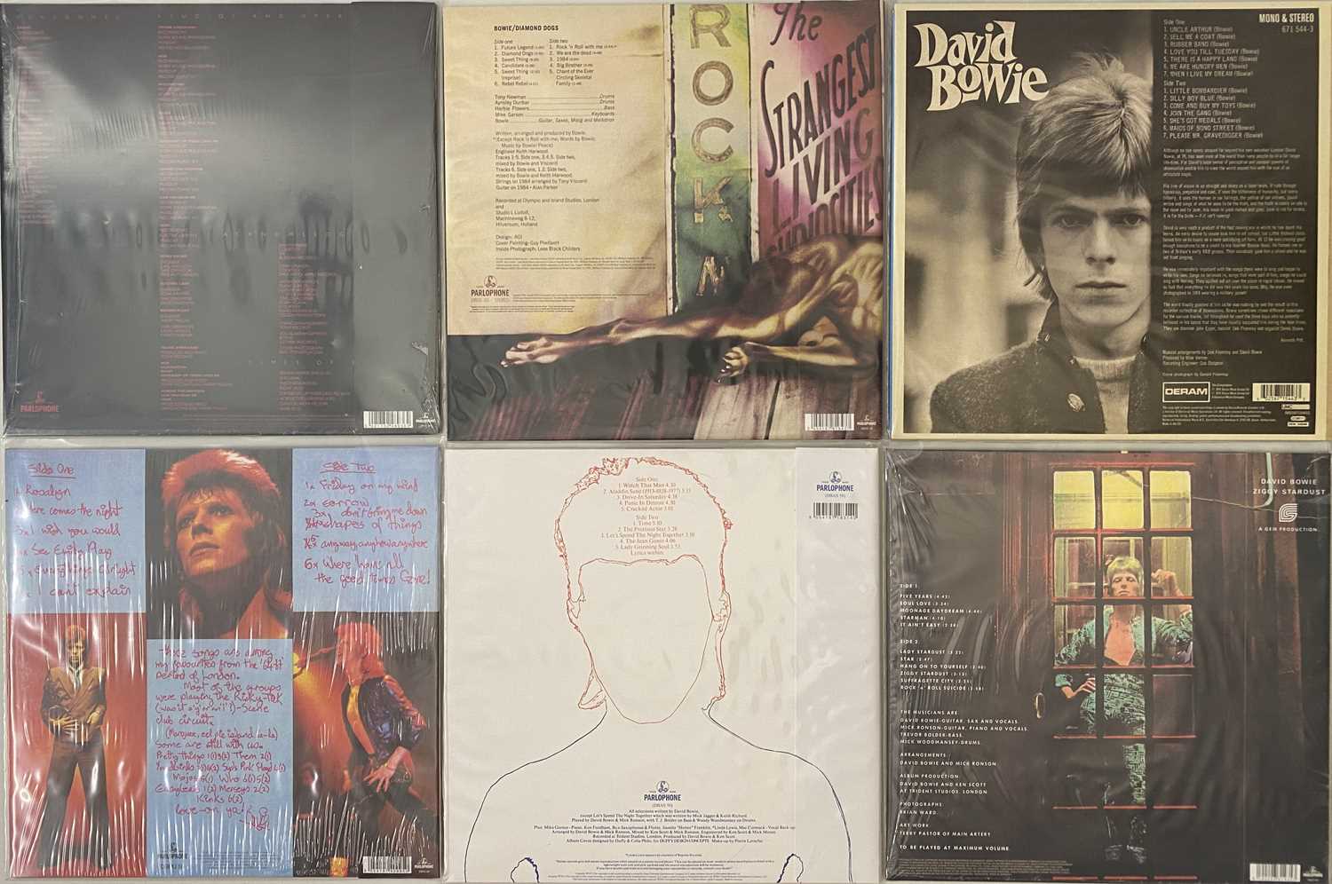 Lot 304 - DAVID BOWIE LP PACK - HALF-SPEED MASTERS AND