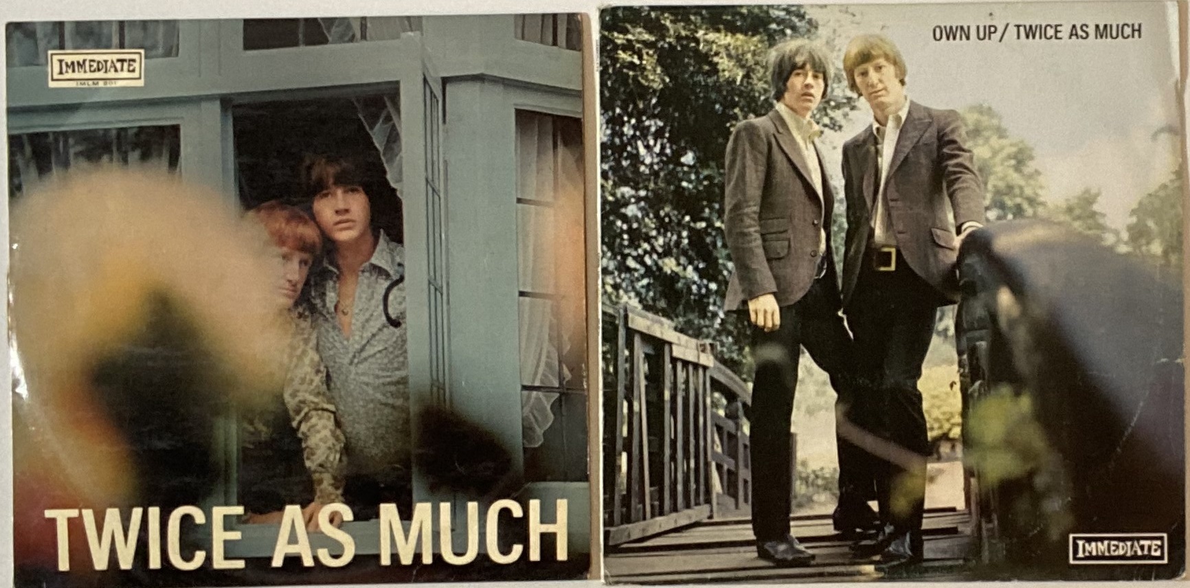 Lot 326 TWICE AS MUCH OWN UP TWICE AS MUCH LPs