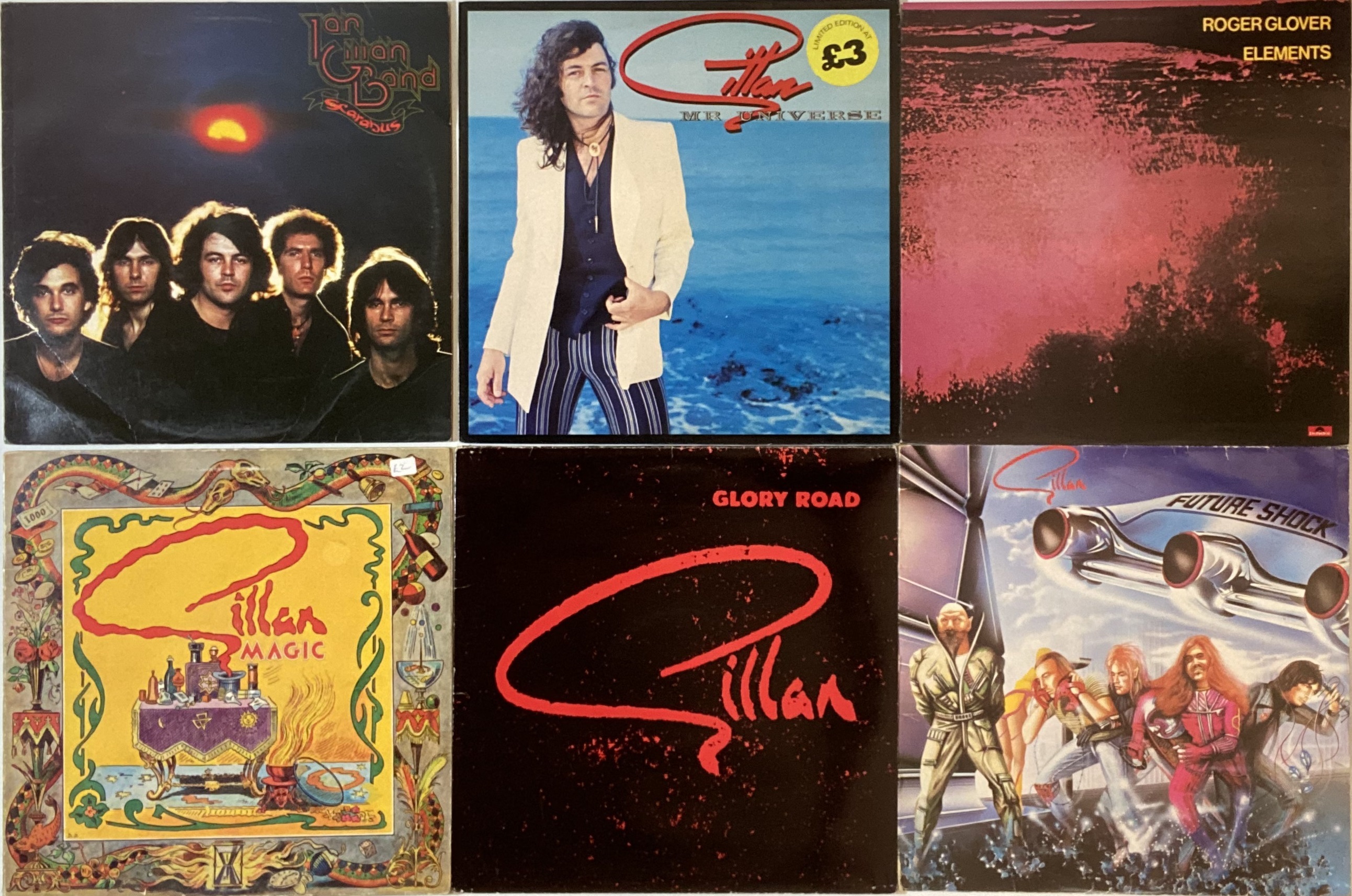 Lot 328 - DEEP PURPLE MEMBERS/ASSOCIATED BANDS - LPs