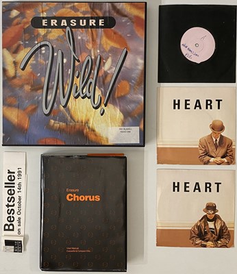 Lot 331 - PET SHOP BOYS / ERASURE - 7" / BOX SET / BOOK PACK